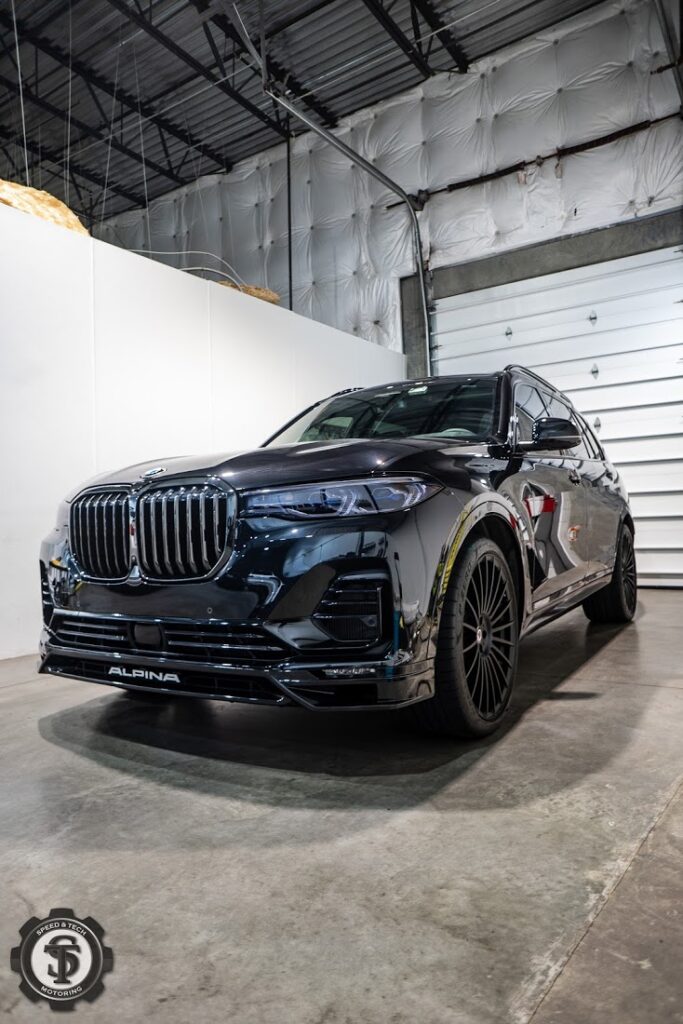 BMW X7 receiving the best Ceramic Coating at Speed and Tech Motoring in Sterling, VA