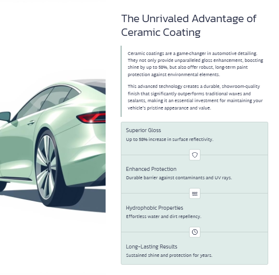 The Unrivaled Advantage of Ceramic Coating