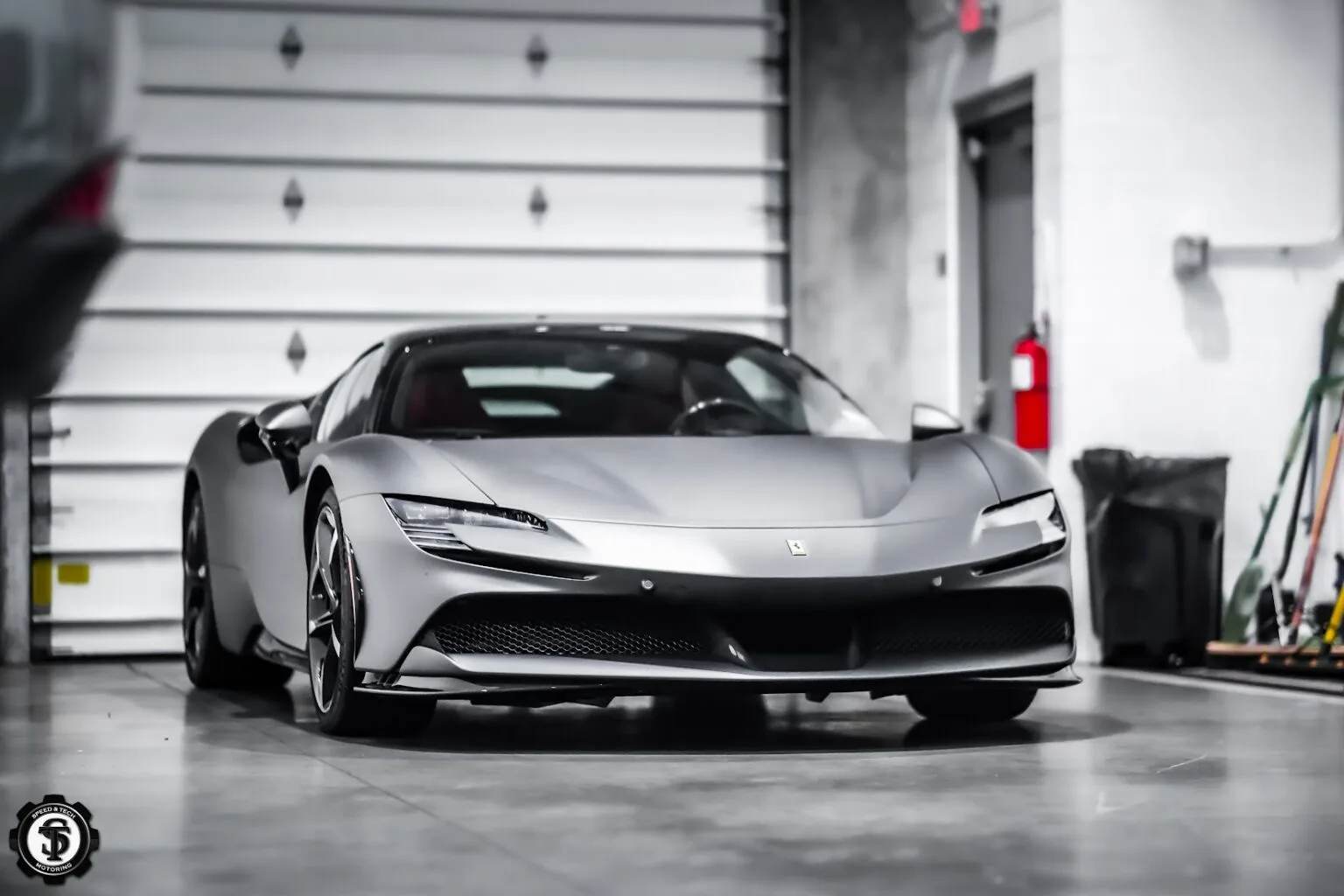 car window tint process at Speed & Tech Motoring in Loudoun Valley Estates, VA