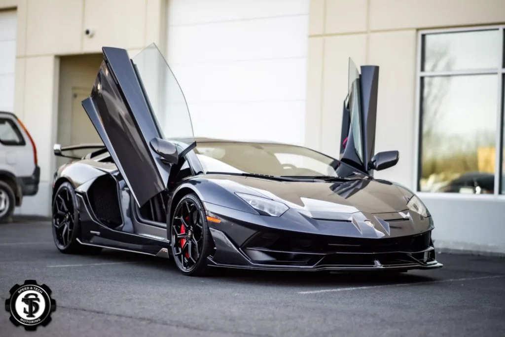 car window tint installation at Speed & Tech Motoring in Ashburn, VA