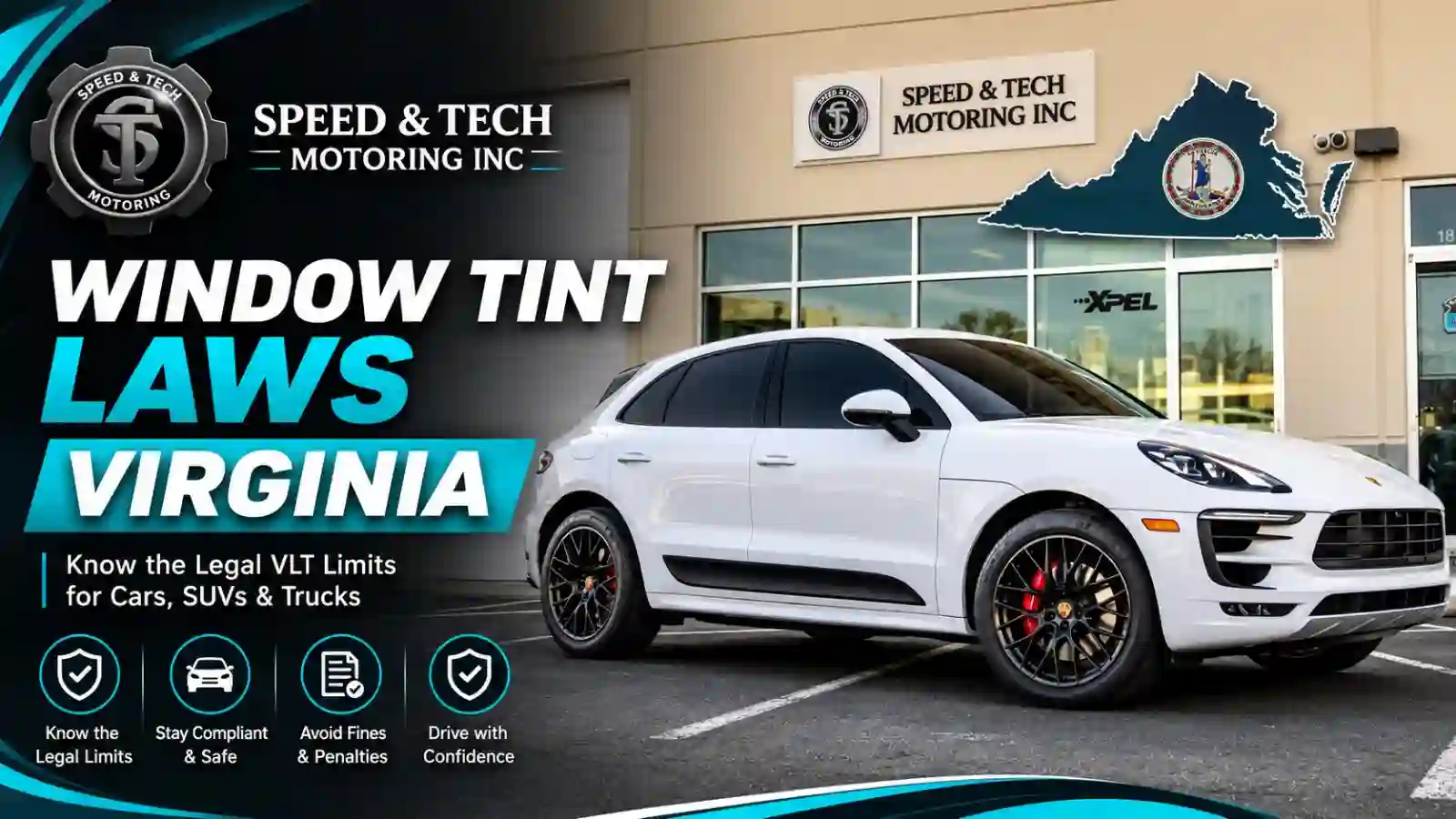 Window Tinting laws in Virginia