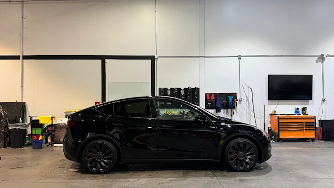 Tesla paint protection film in Sterling, VA